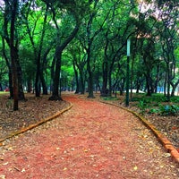 Photo taken at Parque Rubén Darío by Héctor L. on 5/11/2017