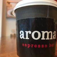 Photo taken at Aroma Espresso Bar by Colin on 11/18/2016