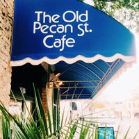 Photo taken at Old Pecan Street Cafe by Old Pecan Street Cafe on 3/19/2014