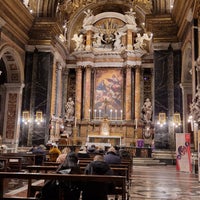 Photo taken at Chiesa di Gesu e Maria al Corso by Julien on 2/17/2024