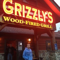 Photo taken at Grizzly&amp;#39;s Wood-Fired Grill by Julie B. on 10/13/2012