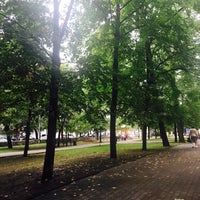 Photo taken at Сквер Им А. В. Суворова by Vera N. on 9/30/2016
