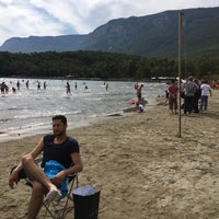 Photo taken at Akyaka Plajı by Hilmi E. on 5/29/2016