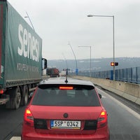 Photo taken at Radotínský most by Jakup S. on 11/22/2022