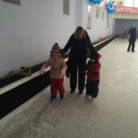 Photo taken at Ice Skating Rink | ყინულის მოედანი by Ivane K. on 1/25/2015