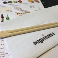 Photo taken at wagamama by Minjoo K. on 11/5/2017