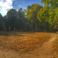 Photo taken at Северный парк ВГАУ by Kristina B. on 10/15/2015