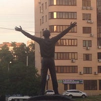 Photo taken at Памятник Гагарину by Татьянка П. on 6/19/2014