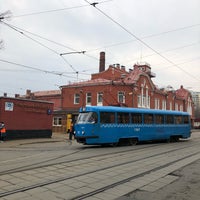 Photo taken at Трамвайное депо им. П. Л. Апакова by dimalive on 4/10/2019