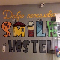 Photo taken at Smile Hostel by Анастасия З. on 2/20/2016
