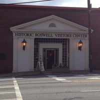 Photo taken at Historic Roswell Convention &amp;amp; Visitors Bureau by Eren B. on 2/2/2012