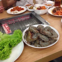 Photo taken at Ssik Sin (God of Food) Korean BBQ Buffet by Joyce T. on 8/31/2015