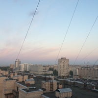 Photo taken at Крыша (Новосмоленская набережная, д. 1) by Masha K. on 5/9/2016