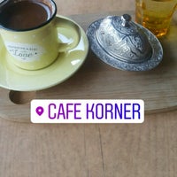 Photo taken at Cafe Korner by Gülistan Ç. on 3/29/2017