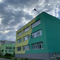 Photo taken at Школа 252 by Milka M. on 5/15/2019