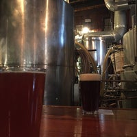 Photo taken at Hunter-Gatherer Brewery &amp; Ale House by Jesús R. on 4/3/2015