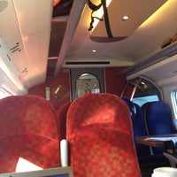 Photo taken at Euston (EUS) to Birmingham New Street (BHM) train by Gerald G. on 12/7/2012