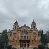 Photo taken at Opera Națională Română Cluj-Napoca by Sasha G. on 9/4/2018