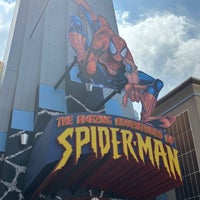 Photo taken at The Amazing Adventures of Spider-Man by Fabio T. on 3/18/2024