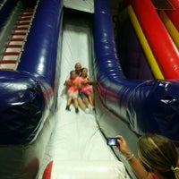 Photo taken at BounceU by Ruth G. on 6/21/2016