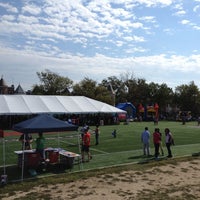 Photo taken at Tubman Elementary School Soccer Field by Kial S. on 10/6/2012