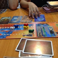Photo taken at More More Board Game Café by k m. on 8/15/2016