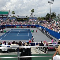 Photo taken at Delray Beach International Tennis Championships (ITC) by Doramary R. on 4/20/2013