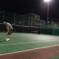 Photo taken at 馬込テニスクラブ by kikunantoka on 10/5/2017
