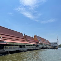Photo taken at Bangna Nok Temple Pier by Game A. on 2/26/2022