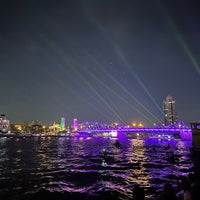 Photo taken at Phra Pok Klao Bridge by Game A. on 11/27/2022
