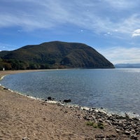 Photo taken at Lake Inawashiro by 天満 成. on 10/14/2023