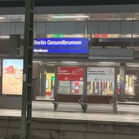 Photo taken at Bahnhof Berlin Gesundbrunnen by Katharine B. on 10/21/2023
