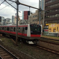 Photo taken at Iidabashi Station by かっちゅー on 12/12/2014