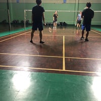 Photo taken at Nares Badminton Court by Tubtim P. on 8/14/2018