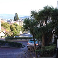 Photo taken at Lombard Street by Waleed M. on 1/1/2015
