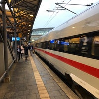 Photo taken at Bahnhof Hannover-Messe / Laatzen by Gunther S. on 4/2/2019