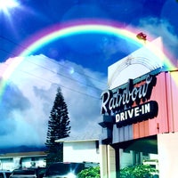 Photo taken at Rainbow Drive-In by kiks on 7/8/2015