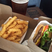 Photo taken at Shake Shack by Sara B. on 3/21/2015