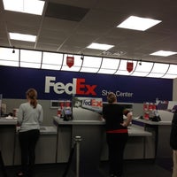 Photo taken at FedEx Ship Center by 💜Jocelyn C. on 12/4/2012