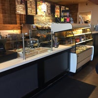 Photo taken at Bruegger&amp;#39;s Bagels by Tracy S. on 3/22/2019