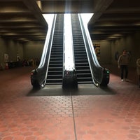 Photo taken at East Falls Church Metro Station by Tracy S. on 4/8/2018