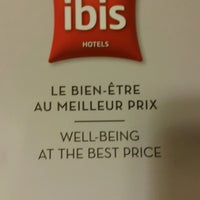 Photo taken at Ibis Grands Boulevards - Opéra by Iris Michelle K. on 1/11/2017