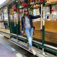 Photo taken at Cable Car Stop - California &amp;amp; Grant by Ekaterina S. on 12/28/2019