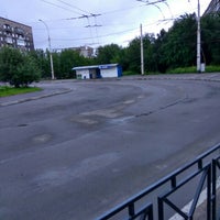 Photo taken at Остановка «Улица Лобова» (конечная) by Константин С. on 7/16/2016