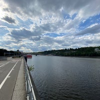 Photo taken at Old Town Prague Riverside Running Track # 1 by Đorđe P. on 9/4/2020