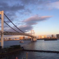 Photo taken at 虹の橋 by Jisun K. on 3/30/2014
