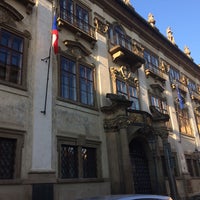 Photo taken at Nostický palác by Lenka A. on 6/3/2017