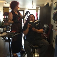 Photo taken at Hairetics Salon by Arlynne C. on 6/2/2016