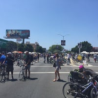 Photo taken at cicLAvia - Culver City Meets Venice by Melissa S. on 8/9/2015