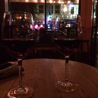 Photo taken at Dell&amp;#39;uva Wine Bar &amp;amp; Cafe by Kasia P. on 5/8/2014